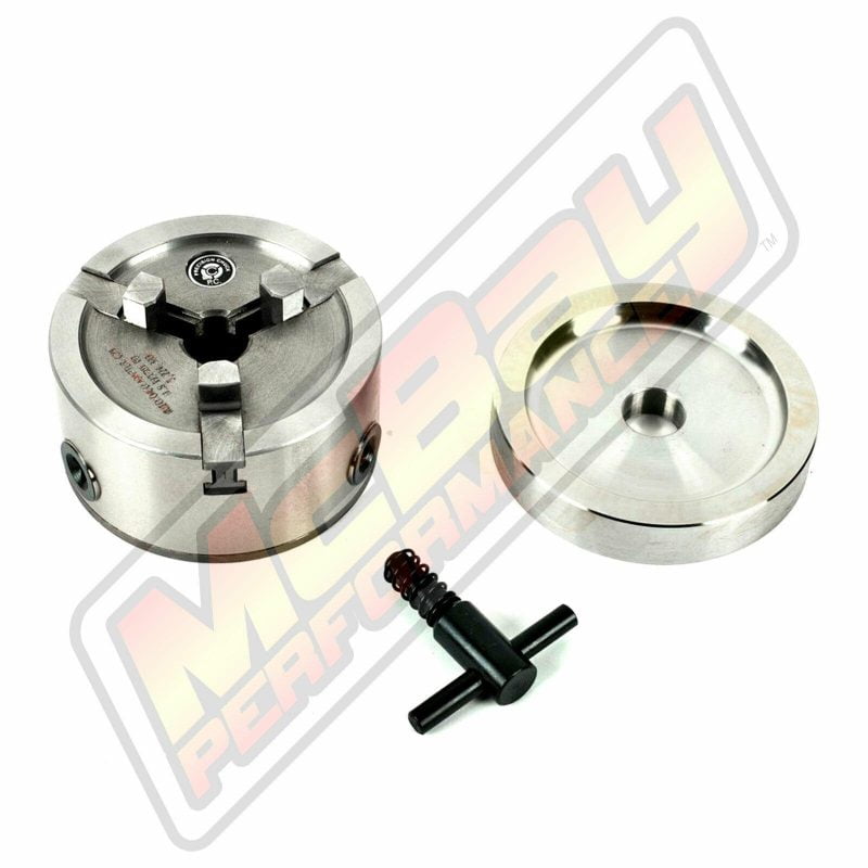 3 Piece Hubless Quick Chuck Adapter Set for 1″ Arbor Brake Lathes 70040